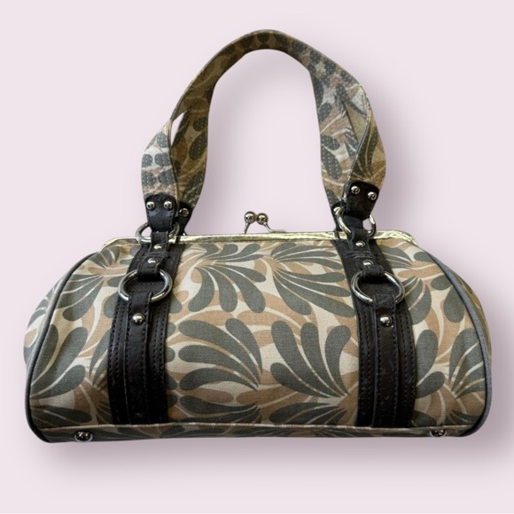 TED BAKER 90s Y2K Kisslock Satchel Purse - Picture 2 of 9